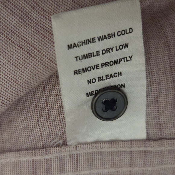 Flag and Anthem Button Down Dress Shirt Mens Size XXL - Picture 8 of 11